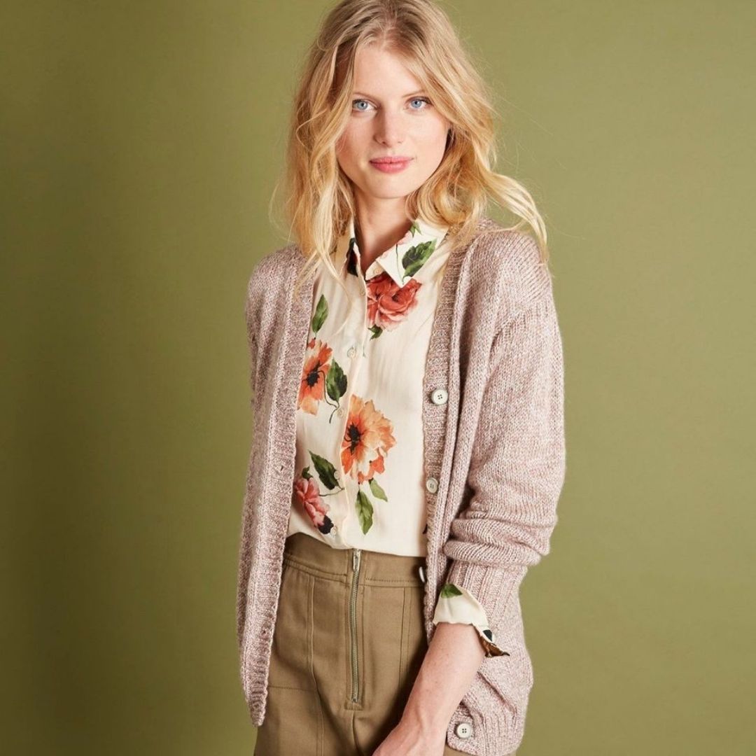 gilet tricot printemps