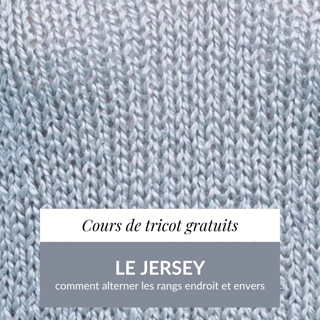 cours de tricot jersey