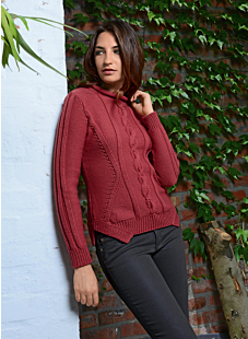 Pull col roulotté Penda