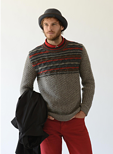 Pull jacquard Niels