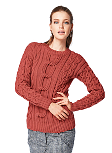 Pull grosse torsade Pinda
