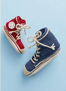 Chaussons style basket enfants Abou