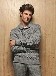 Pull col boutonné Bayard