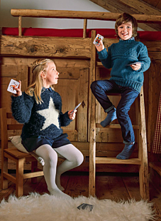 Pull multi points enfant Sam