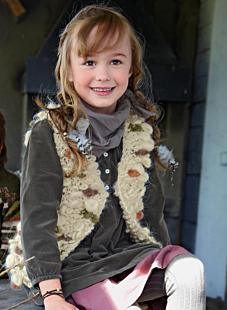 Gilet sans manches et bonnet Nabela