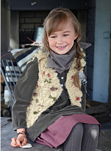 Gilet sans manches et bonnet Nabela