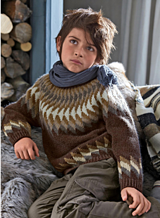 Pull jacquard Noé