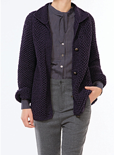 Veste Col Montant
