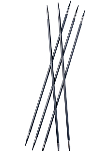 Aiguilles double-pointes carbone, 20 cm, Knit Pro
