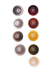 Lot de 6 boutons Ø 25 mm