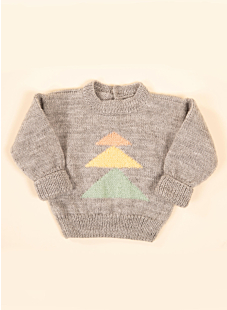 Pull jacquard sapin Beth