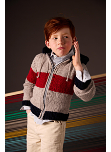 Veste zippée à capuche Bruce