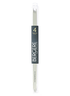 Aiguilles doubles pointes aluminium, 40 cm n°4