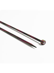 Aiguilles droites bouleau, 40 cm n°3.5, Knit Pro