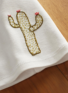 Lot 2 planches  Têtes de mort et cactus pour customisation, 22 x 30 cm, Bergère de France
