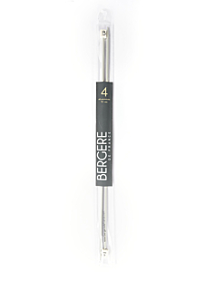 Aiguilles droites aluminium gris, 40 cm n°4