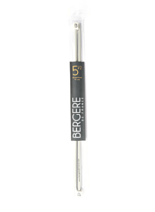 Aiguilles droites aluminium gris, 40 cm n°5.5