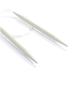 Aiguilles circulaires aluminium, 80 cm n°7
