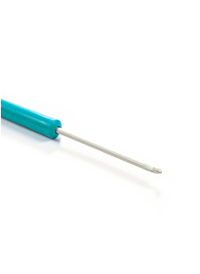 Crochets aluminium avec manche couleur, 14 cm n°2