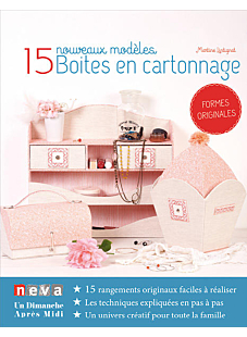 15 Boites en cartonnage, nouveaux modèles