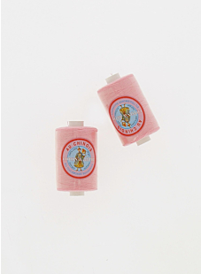 Fil à bâtir coton fusette 20gr rose