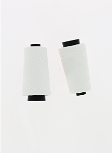 Fil à bâtir coton fusette 50gr blanc