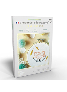 Broderie multi-points, Joli renard