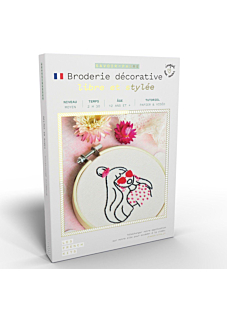 Broderie multi-points, Libre et stylée