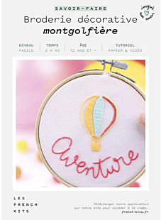 Broderie multi-points, Montgolfière