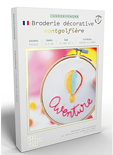 Broderie multi-points, Montgolfière
