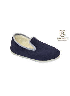 Charentaise marine bordure grise Taille 43