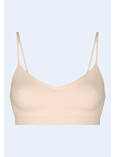 Brassière bretelles fines peau Taille 1/2