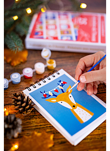 Coffret de peinture aux numéros - Calendrier de l'avant