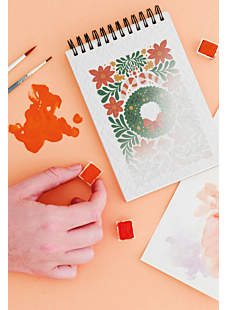 Carnet de Noël - Coloriage ou peinture