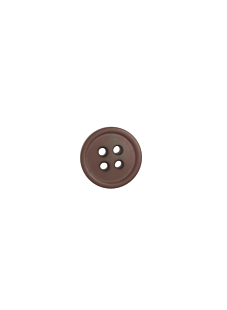 Lot de 34 boutons Ø 18 mm marron
