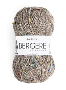 LIN TWEED NATUREL