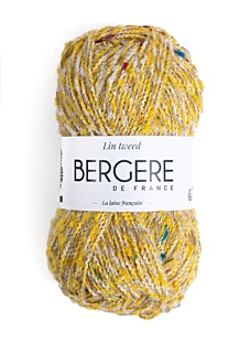 LIN TWEED JAUNE