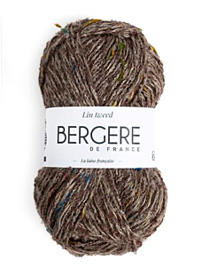 LIN TWEED BRUN