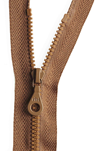 Fermeture séparable camel 50 cm