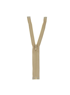 Fermeture injectée n°5 séparable beige, 70 cm