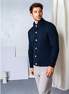 Veste col montant