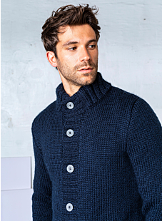 Veste col montant