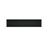 Ruban gros grain noir 10 mm x 1 m