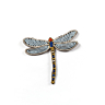 Écusson bijou libellule 65 x 55 mm