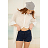 M6426 Short granny au crochet en impression papier