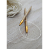 Aiguilles circulaires bambou, 80 cm n°3.5