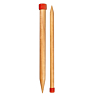 Maxi aiguilles droites bouleau, 50 cm n°30, Knit Pro