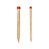 Aiguilles droites bouleau nature, 40 cm n°30, Knit Pro