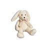 Lapin écru en peluche écru, 32 cm