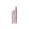 Lot de 3 aiguilles torsades bouleau, 8 et 10 cm, Knit Pro